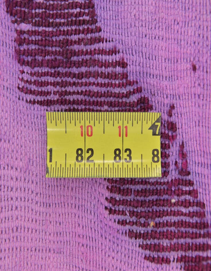 Detail image of  5' 10 x 6'  Hand Knotted Ultra Vintage Persian Wool Square Rug