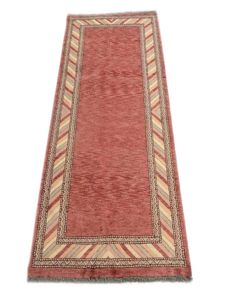 Detail image of  3' 2 x 5' 3  Hand Knotted Kashkuli Gabbeh Oriental Wool Rug