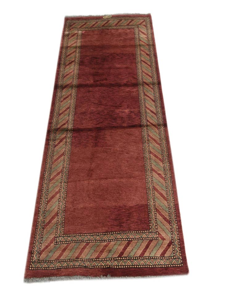 Detail image of  3' 2 x 5' 7  Hand Knotted Kashkuli Gabbeh Oriental Wool Rug