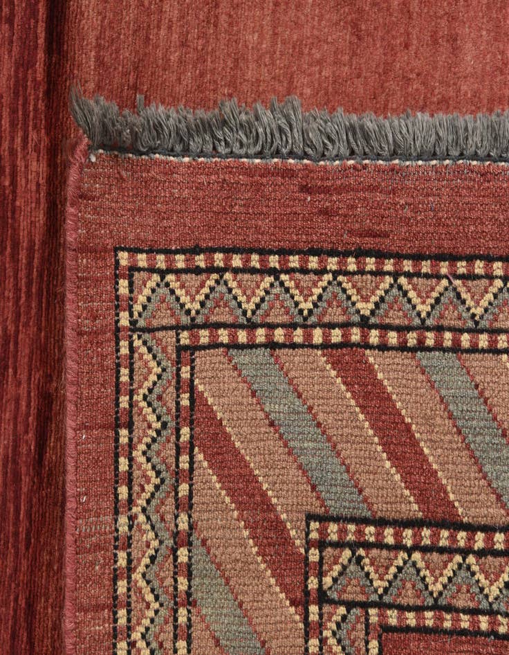 Detail image of  3' 2 x 5' 7  Hand Knotted Kashkuli Gabbeh Oriental Wool Rug