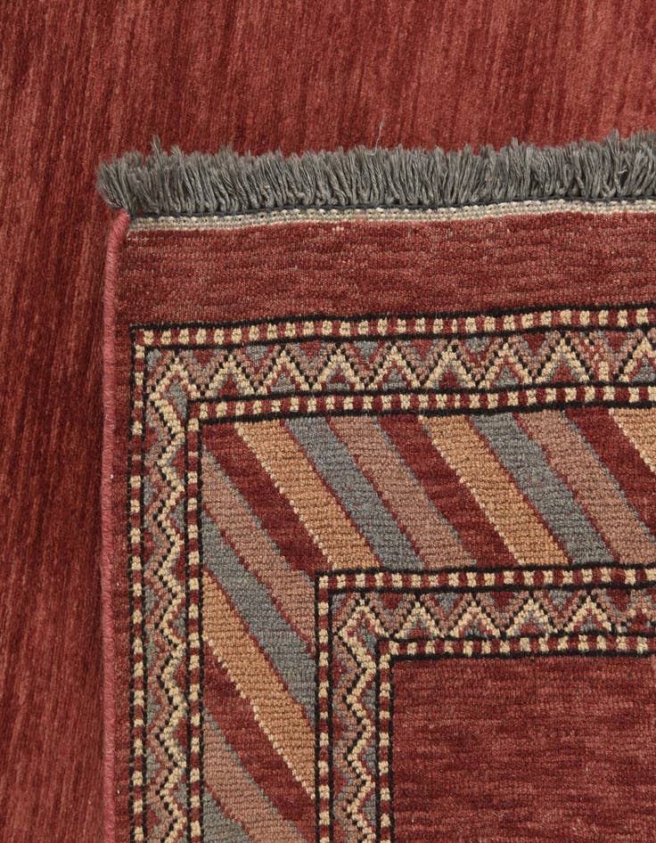 Detail image of  3' 3 x 5' 2  Hand Knotted Kashkuli Gabbeh Oriental Wool Rug