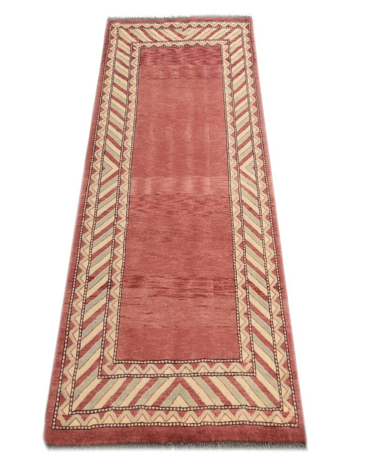 Detail image of  3' 2 x 5' 2  Hand Knotted Kashkuli Gabbeh Oriental Wool Rug