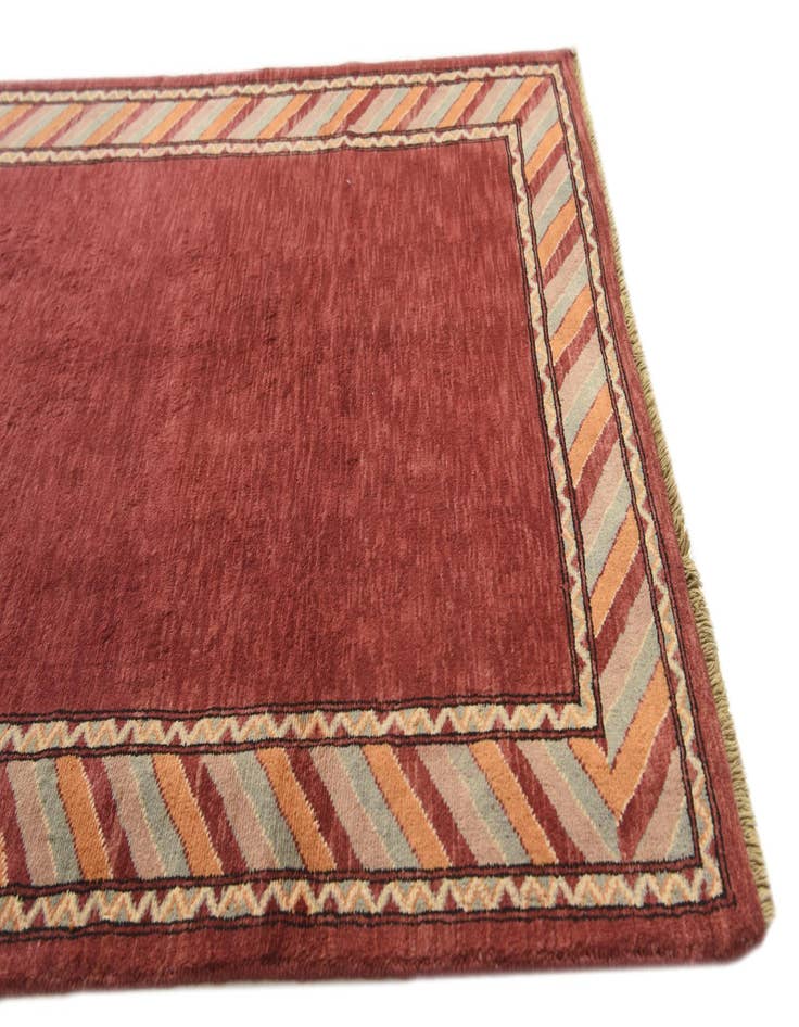 Detail image of  3' 1 x 5'  Hand Knotted Kashkuli Gabbeh Oriental Wool Rug