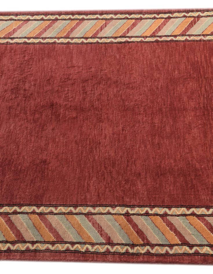 Detail image of  3' 1 x 5'  Hand Knotted Kashkuli Gabbeh Oriental Wool Rug