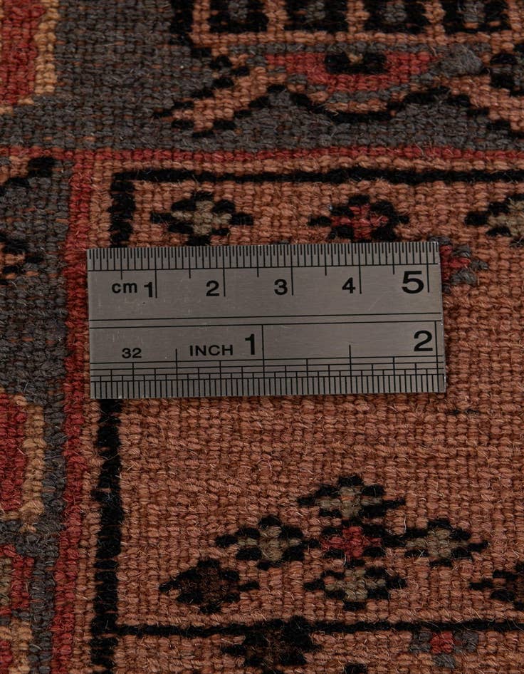 Detail image of  4' 3 x 5' 7  Hand Knotted Kazak Oriental Wool Rug