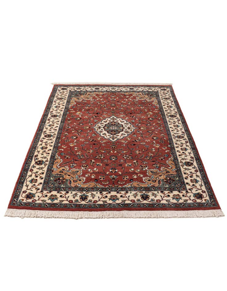 Detail image of  5' 2 x 8' 5  Hand Knotted Lahour Wool Rug