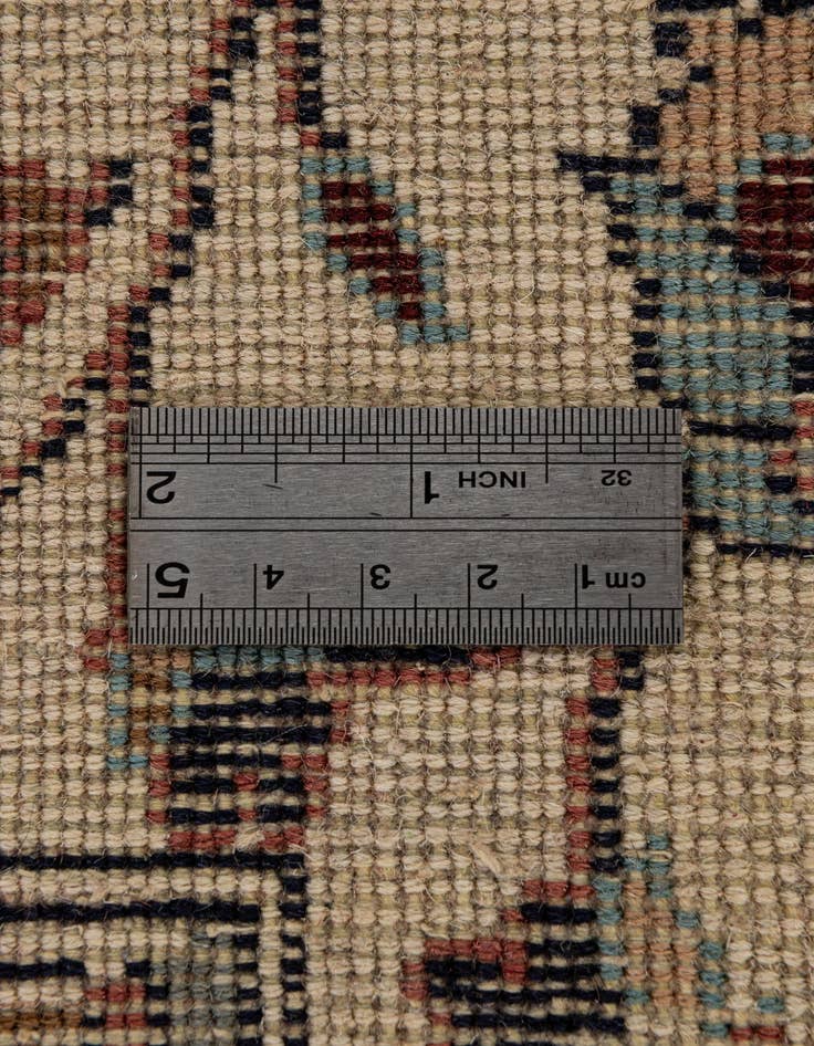 Detail image of  5' 2 x 8' 5  Hand Knotted Lahour Wool Rug