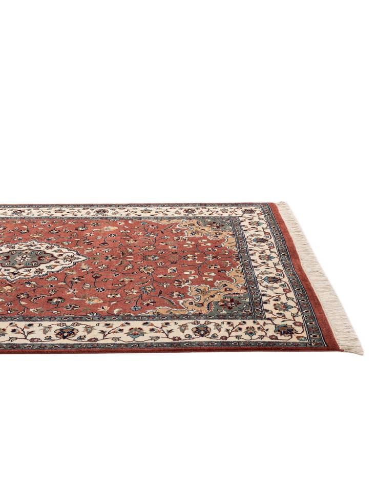 Detail image of  5' 2 x 8' 5  Hand Knotted Lahour Wool Rug