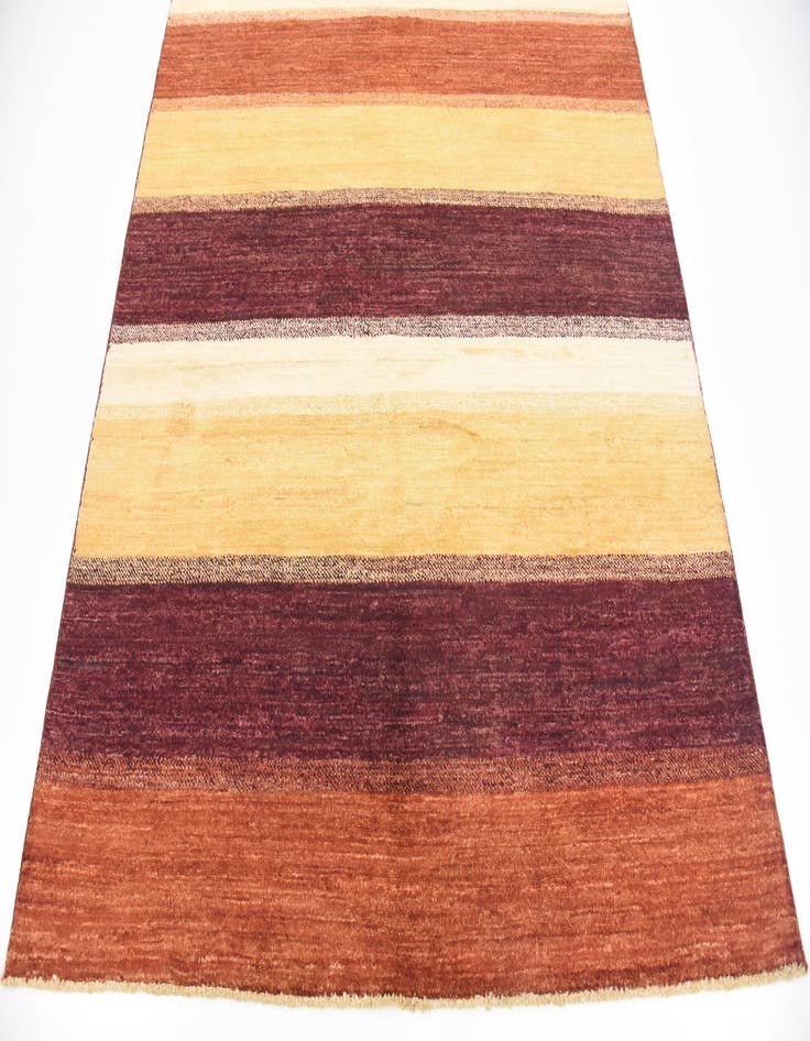 Detail image of  5' 6 x 8' 7  Hand Knotted Modern Ziegler Rug