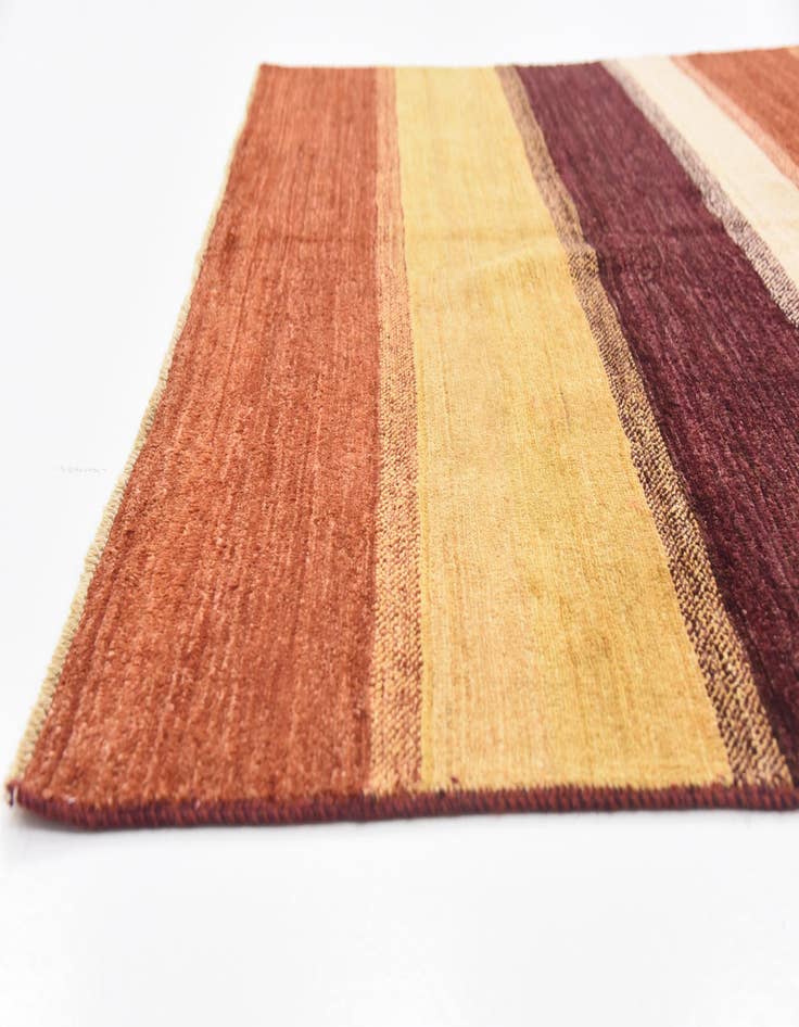 Detail image of  5' 6 x 8' 7  Hand Knotted Modern Ziegler Rug