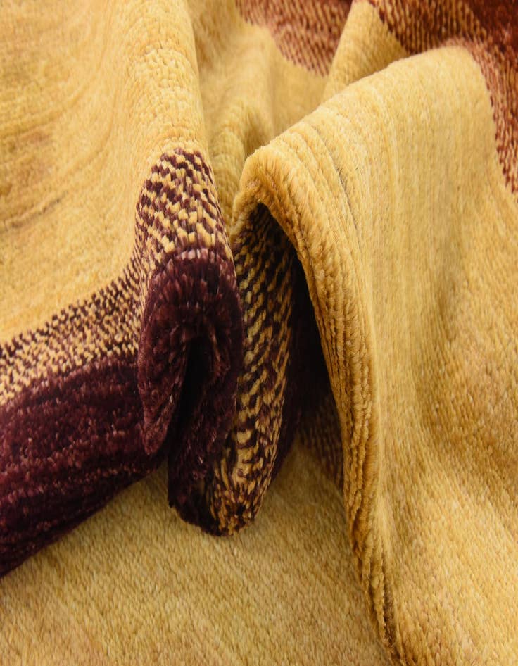 Detail image of  5' 6 x 8' 7  Hand Knotted Modern Ziegler Rug