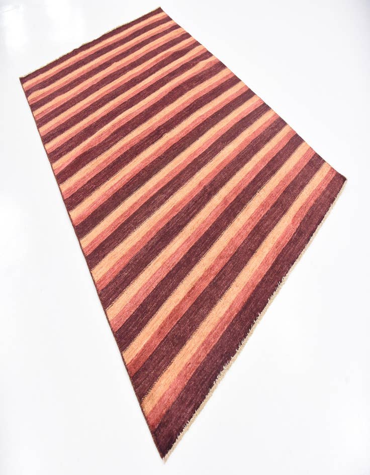 Detail image of  5' 5 x 7' 10  Hand Knotted Modern Ziegler Rug