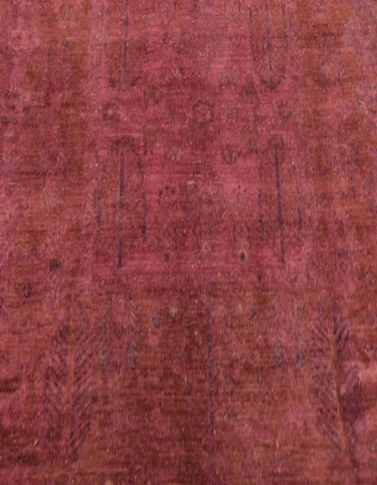 Detail image of  5' 8 x 8' 5  Hand Knotted Over-Dyed Ziegler Rug