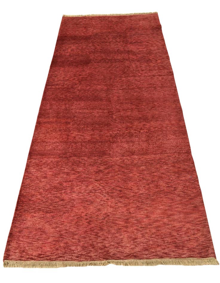 Detail image of  5' 8 x 8'  Hand Knotted Over-Dyed Ziegler Rug