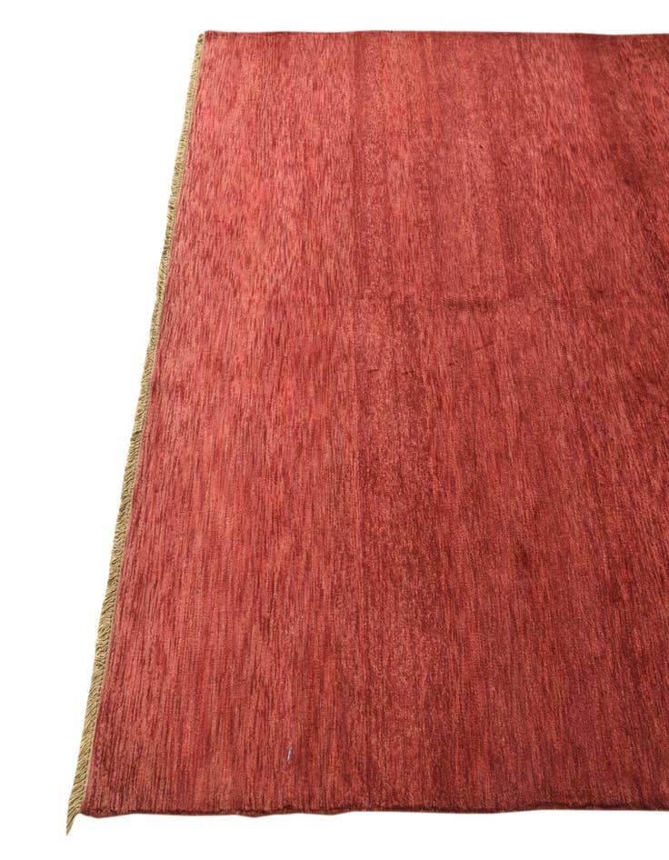 Detail image of  5' 8 x 8'  Hand Knotted Over-Dyed Ziegler Rug