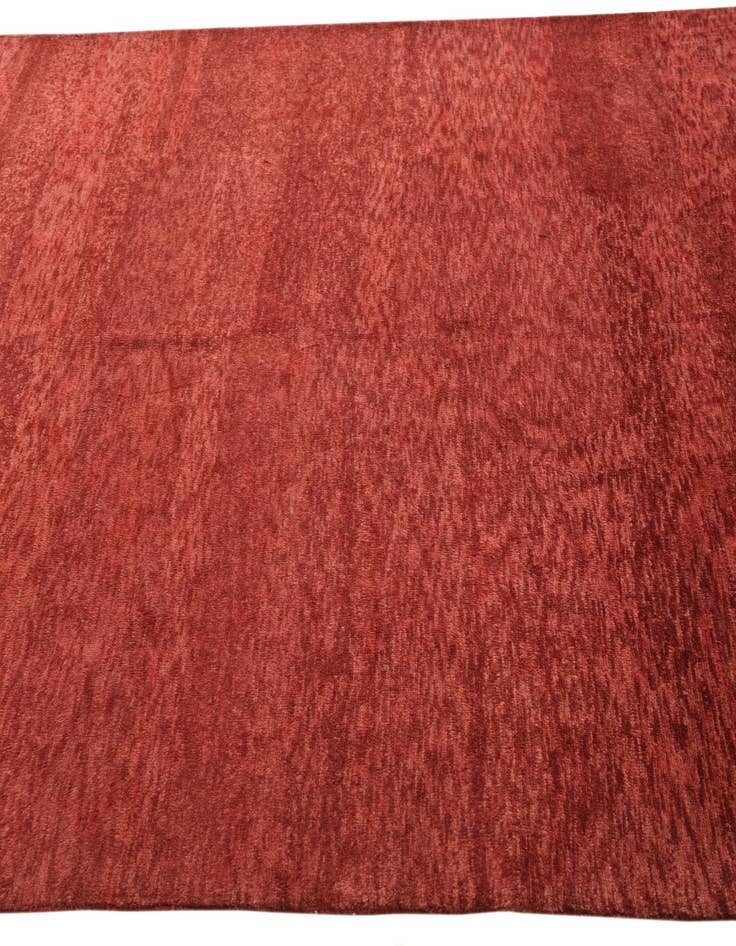 Detail image of  5' 8 x 8'  Hand Knotted Over-Dyed Ziegler Rug