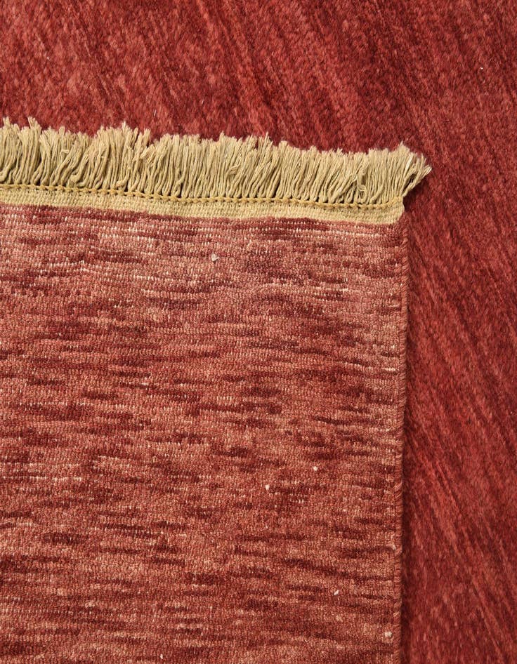 Detail image of  5' 8 x 8'  Hand Knotted Over-Dyed Ziegler Rug