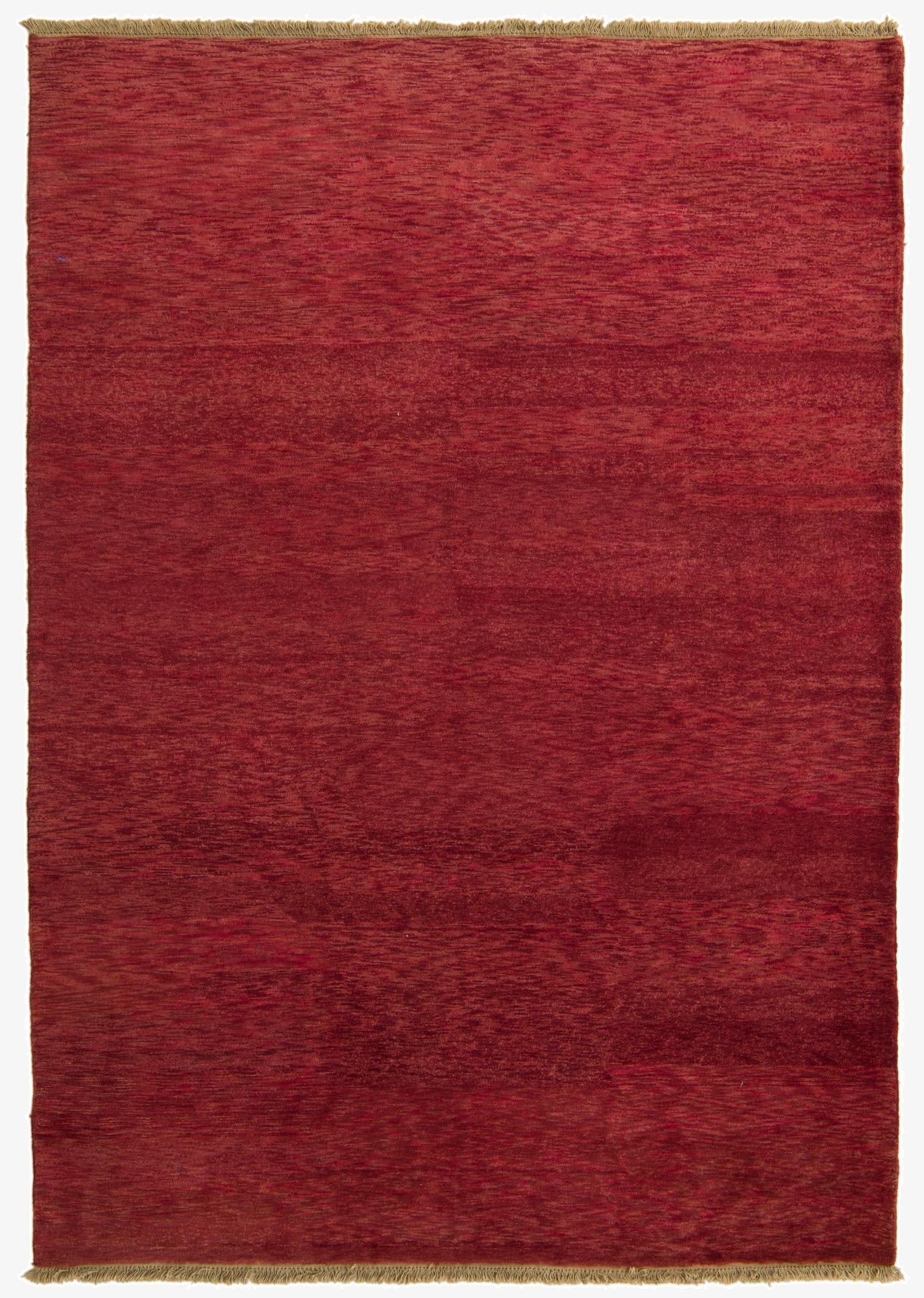  5' 8 x 8'  Hand Knotted Over-Dyed Ziegler Rug