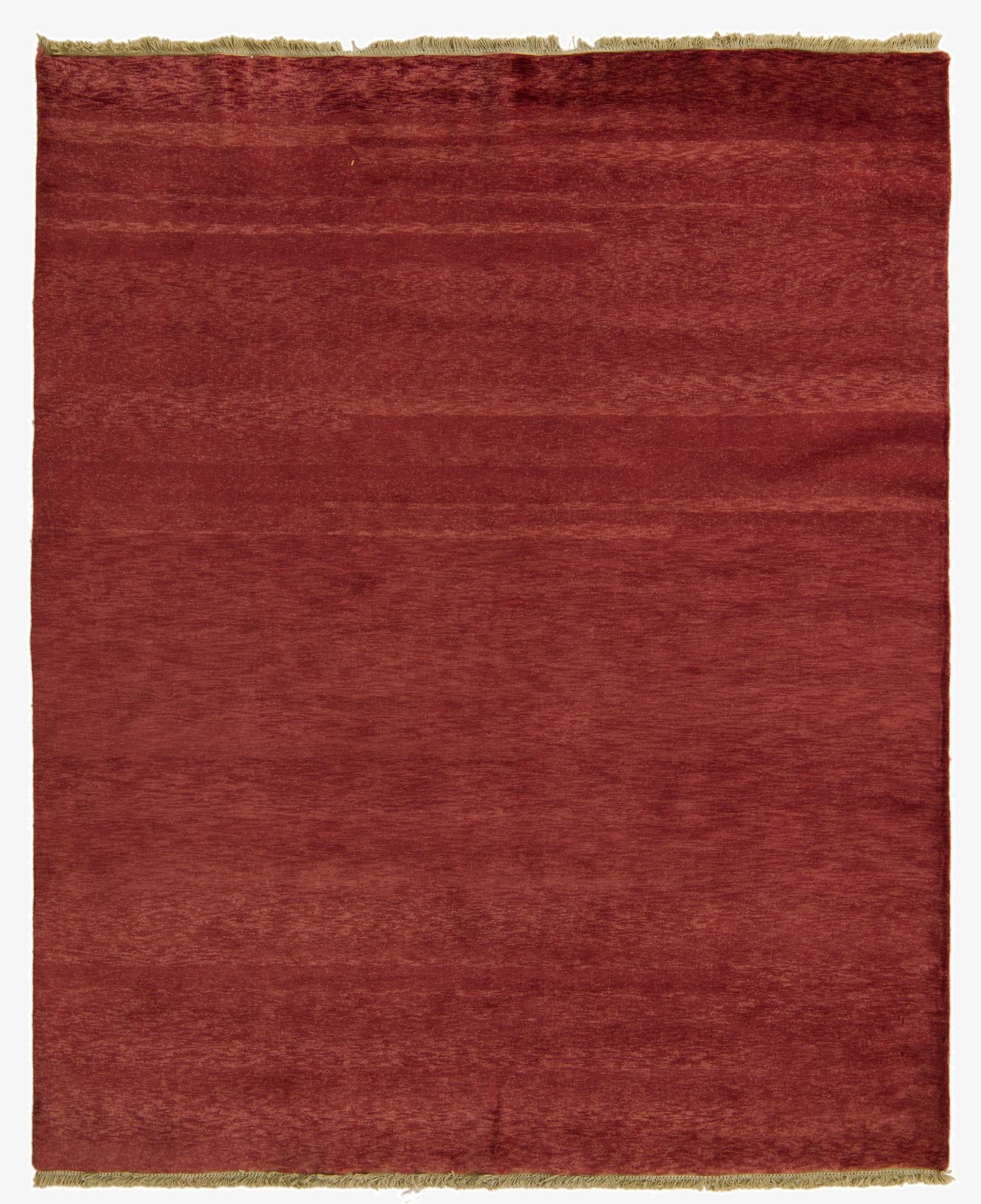  5' 8 x 7'  Hand Knotted Over-Dyed Ziegler Rug