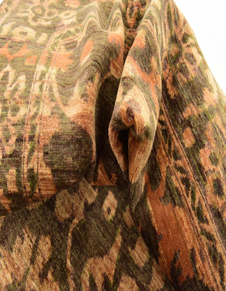 Detail image of  5' x 6' 7  Hand Knotted Peshawar Ziegler Rug