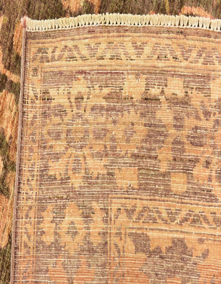 Detail image of  5' x 6' 7  Hand Knotted Peshawar Ziegler Rug