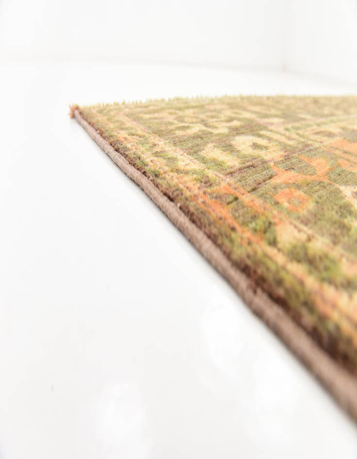 Detail image of  5' x 6' 7  Hand Knotted Peshawar Ziegler Rug