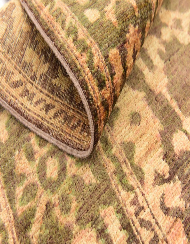 Detail image of  5' x 6' 7  Hand Knotted Peshawar Ziegler Rug