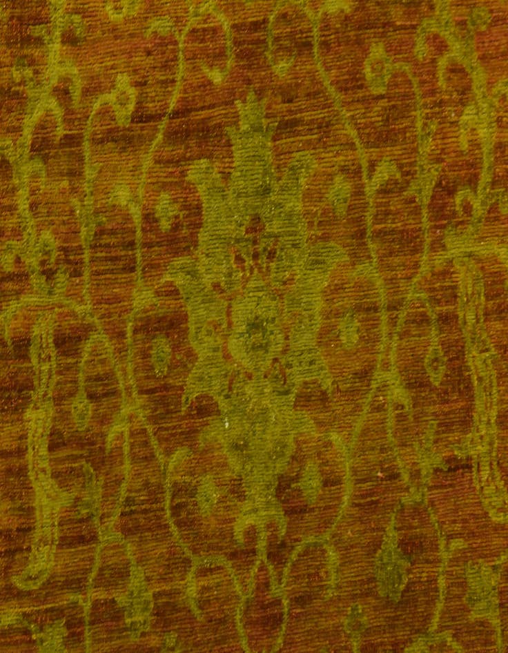 Detail image of  3' 4 x 5'  Hand Knotted Peshawar Ziegler Oriental Rug