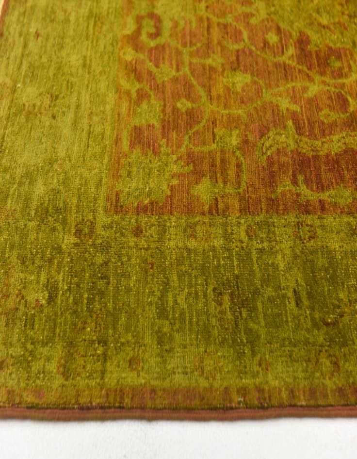 Detail image of  3' 4 x 5'  Hand Knotted Peshawar Ziegler Oriental Rug