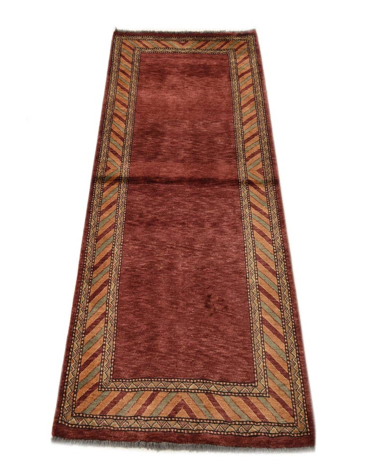 Detail image of  3' 1 x 5' 4  Hand Knotted Peshawar Ziegler Rug