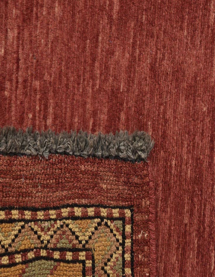 Detail image of  3' 1 x 5' 4  Hand Knotted Peshawar Ziegler Rug