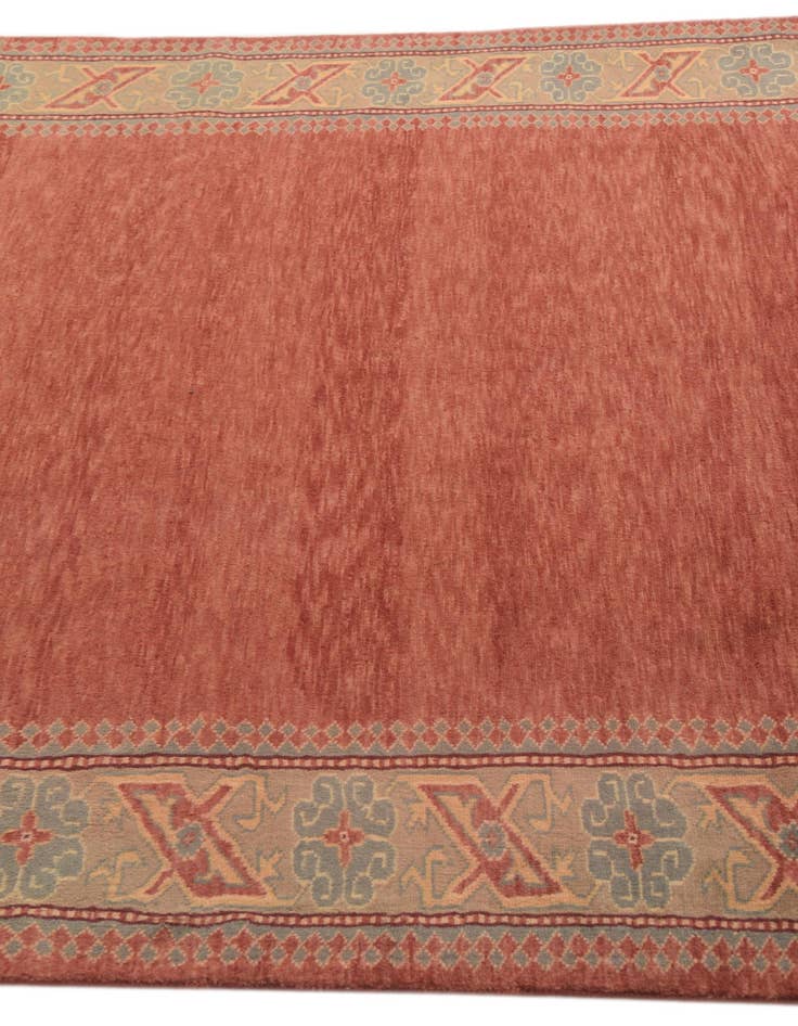 Detail image of  5' 1 x 7' 7  Hand Knotted Peshawar Ziegler Rug