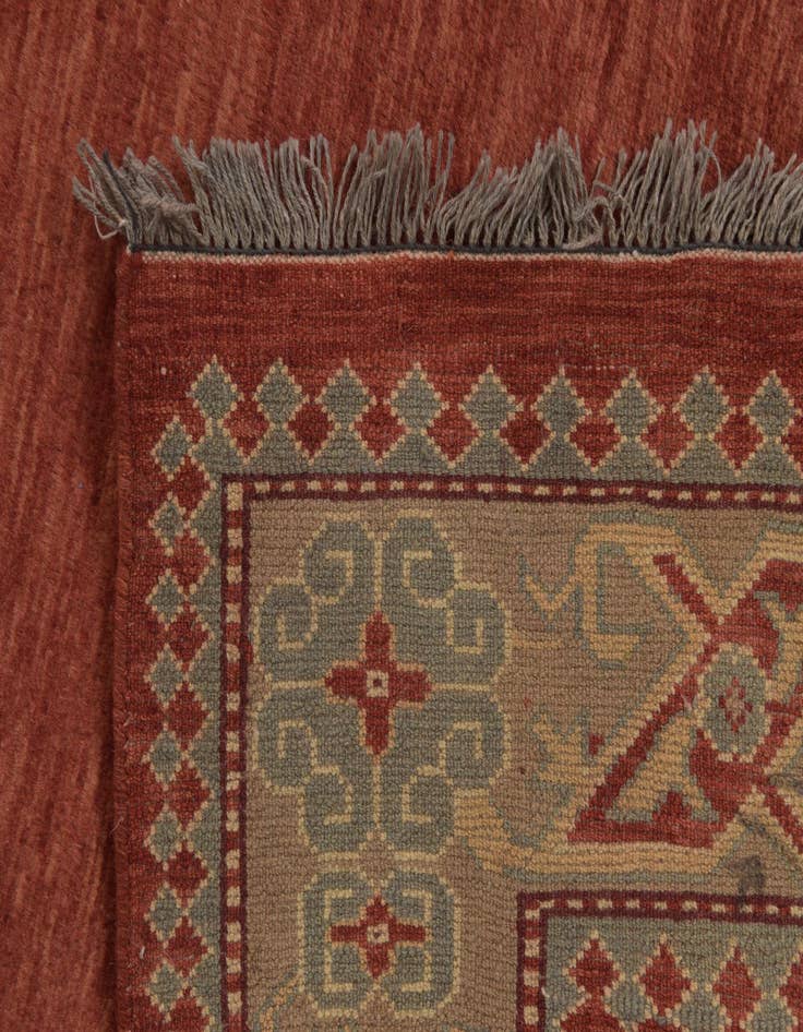 Detail image of  5' 1 x 7' 7  Hand Knotted Peshawar Ziegler Rug