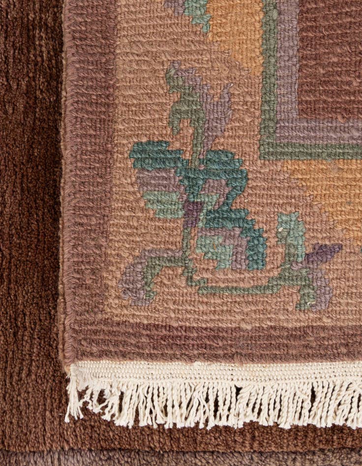 Detail image of  3' 1 x 5' 2  Hand Knotted Tibet Wool Rug