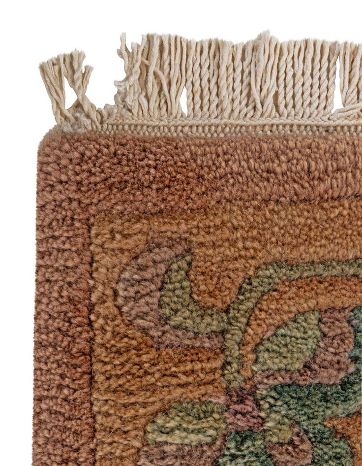 Detail image of  3' 1 x 5' 2  Hand Knotted Tibet Wool Rug