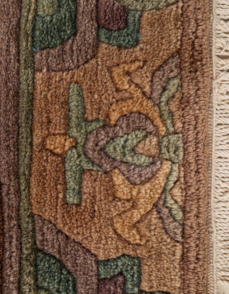 Detail image of  3' 1 x 5' 2  Hand Knotted Tibet Wool Rug