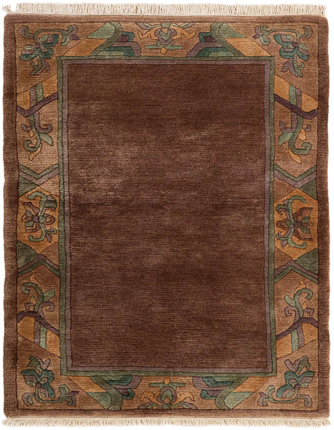Primary image  3' 1 x 5' 2  Hand Knotted Tibet Wool Rug