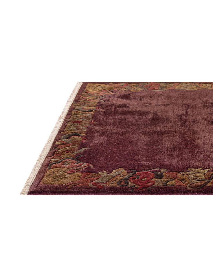 Detail image of  4' 2 x 6' 1  Hand Knotted Tibet Wool Rug