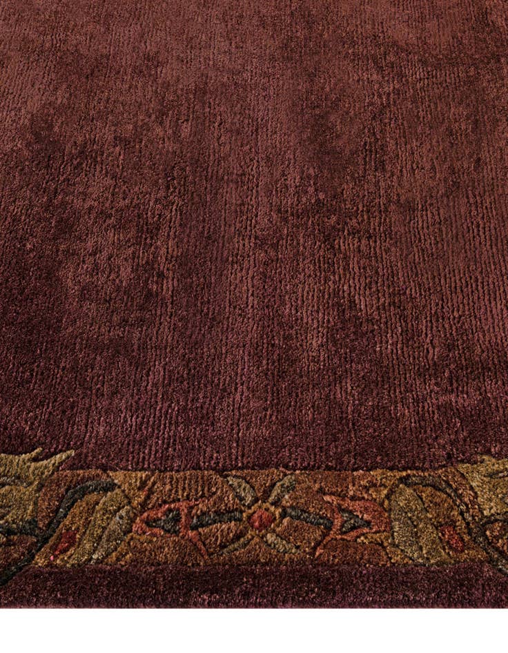 Detail image of  4' 2 x 6' 1  Hand Knotted Tibet Wool Rug