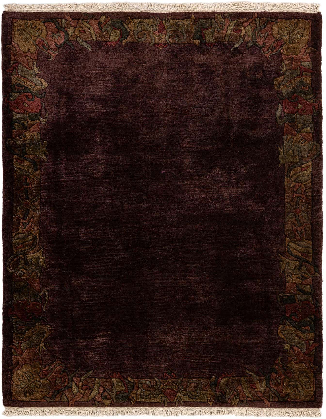 Primary image  4' 2 x 6' 1  Hand Knotted Tibet Wool Rug