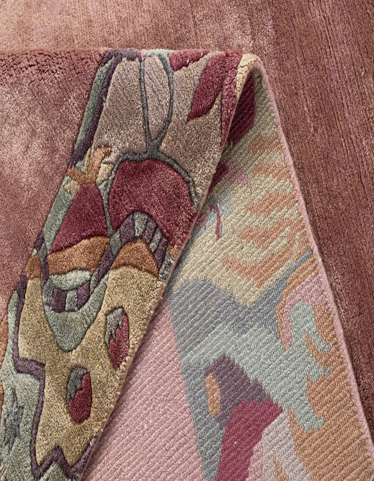 Detail image of  8' 4 x 10'  Hand Knotted Tibet Wool Rug