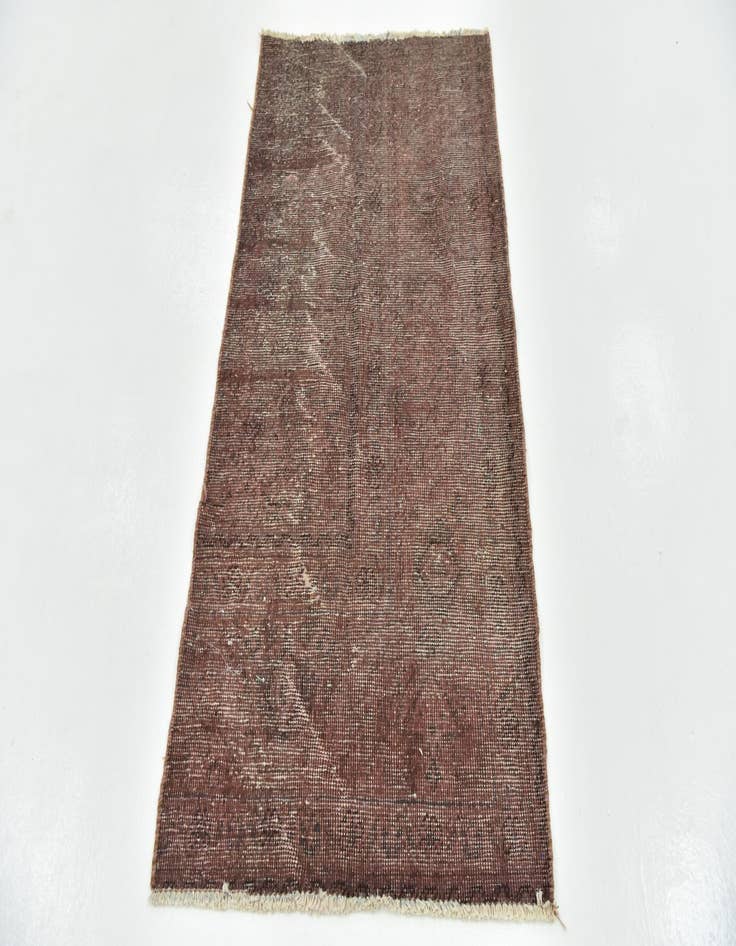 Detail image of  2' 10 x 5' 3  Hand Knotted Ultra Vintage Persian Wool Rug