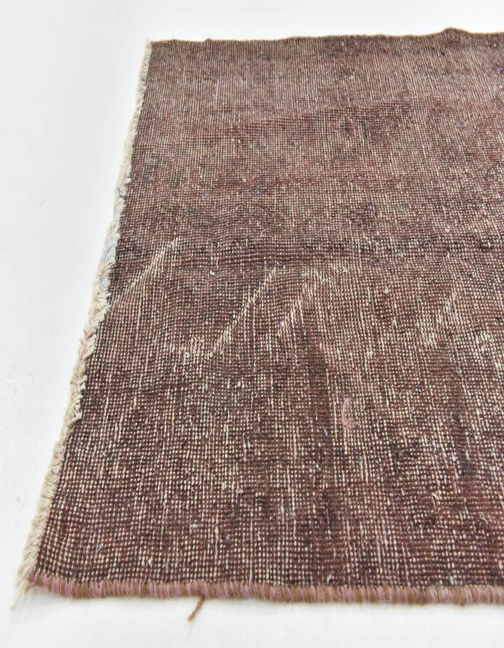 Detail image of  2' 10 x 5' 3  Hand Knotted Ultra Vintage Persian Wool Rug