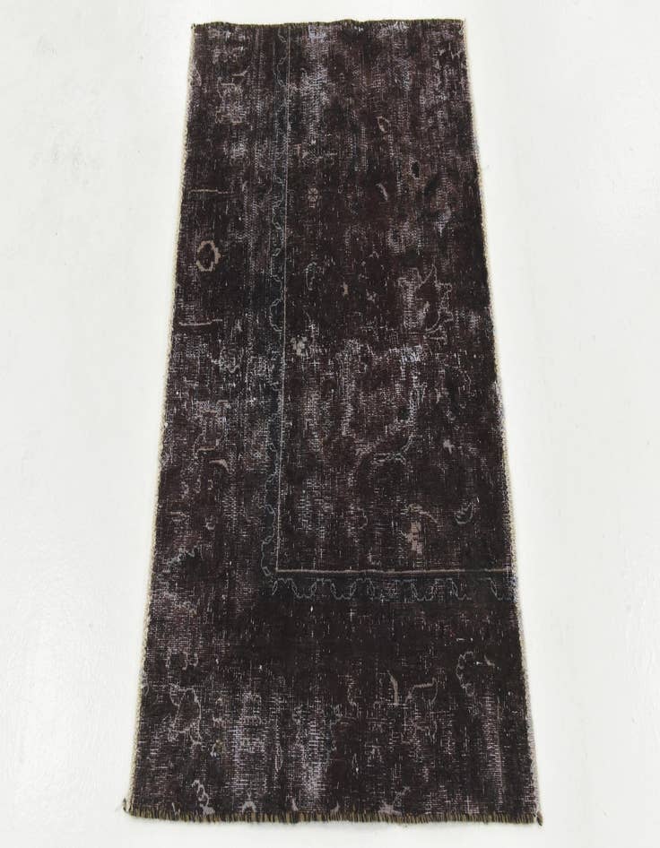 Detail image of  2' 10 x 4' 2  Hand Knotted Ultra Vintage Persian Wool Rug