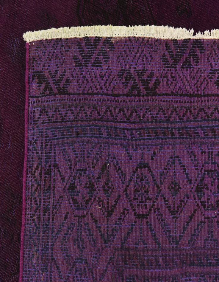 Detail image of  5' x 9'  Hand Knotted Ultra Vintage Persian Wool Rug