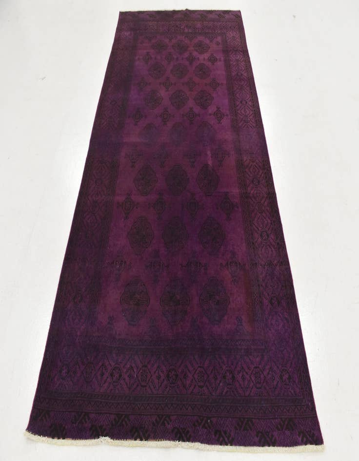 Detail image of  5' x 9'  Hand Knotted Ultra Vintage Persian Wool Rug