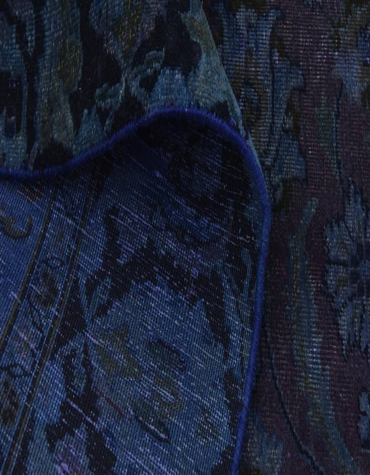 Detail image of  9' x 11' 4  Hand Knotted Ultra Vintage Persian Wool Rug