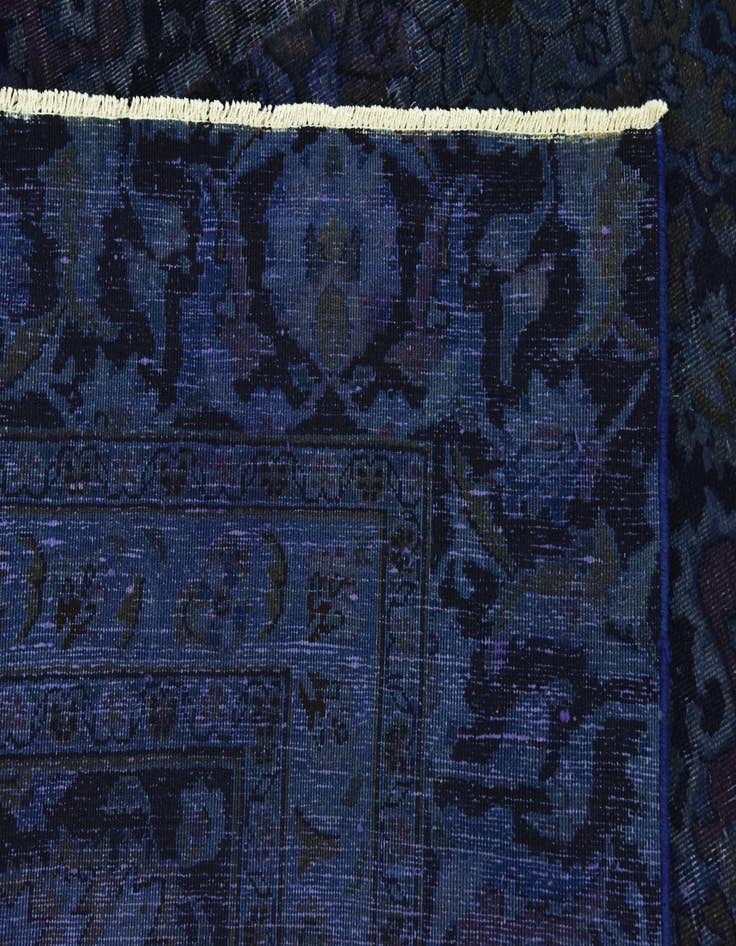 Detail image of  9' x 11' 4  Hand Knotted Ultra Vintage Persian Wool Rug