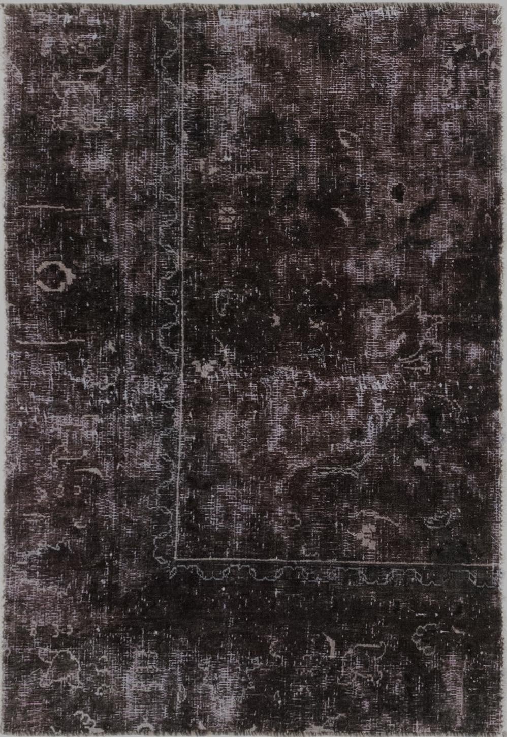  2' 10 x 4' 2  Hand Knotted Ultra Vintage Persian Wool Rug