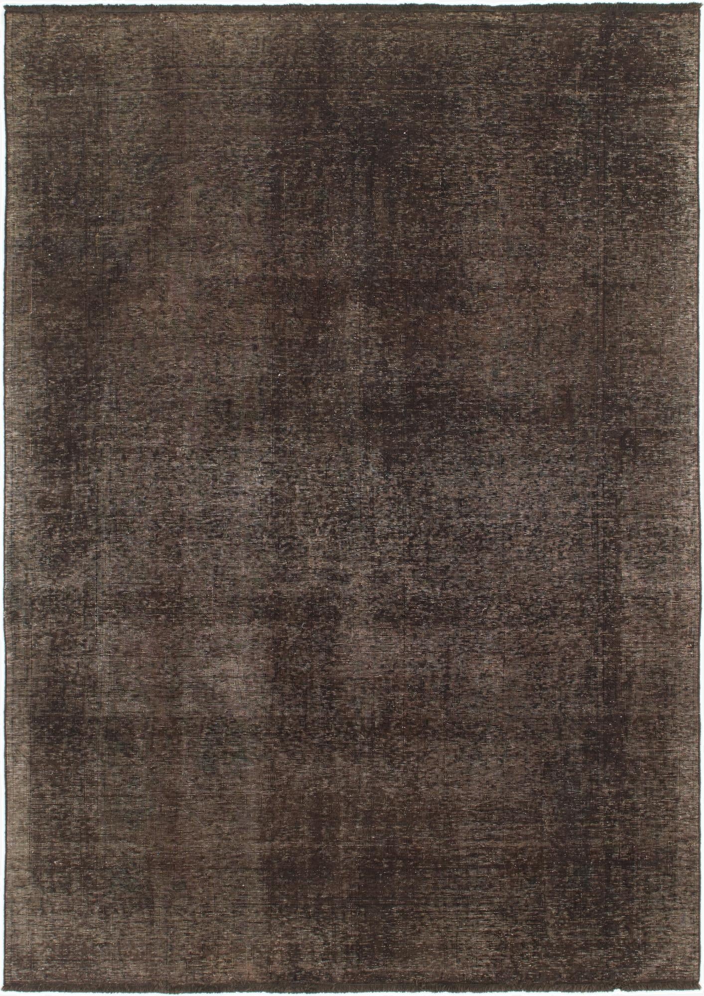  6' 9 x 9' 4  Hand Knotted Ultra Vintage Persian Wool Rug